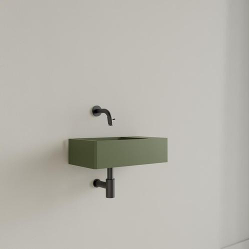 Fontein Gliss Design Freya Solid Marble 40x22x10 cm Zonder, Doe-het-zelf en Bouw, Sanitair, Overige typen, Nieuw, Ophalen of Verzenden