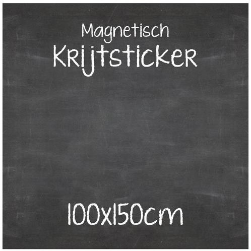 Magnetische Krijtsticker 100x150 cm, Huis en Inrichting, Woonaccessoires | Lijsten, Verzenden