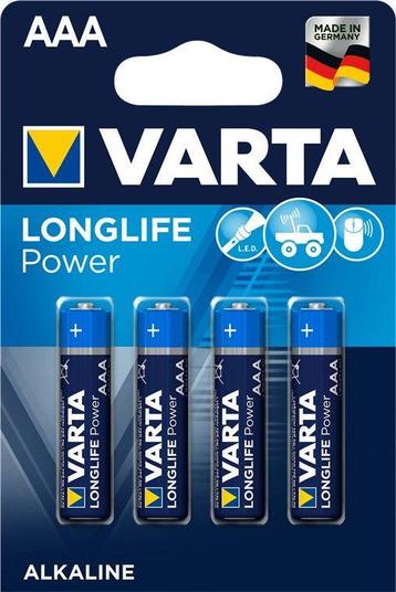 VARTA AAA batterijen - LR03 - 4 stuks beschikbaar voor biedingen