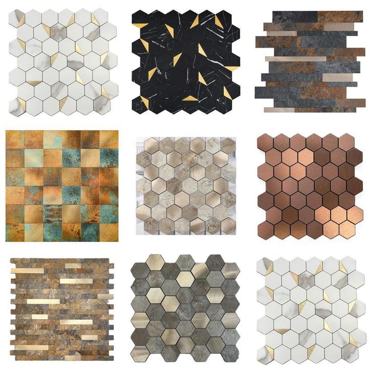 Zelfklevende Mozaïek Tegels 30x30 – Groothandelsprijs €4,50, Maison & Meubles, Maison & Meubles | Autre, Envoi