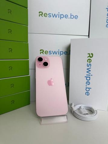 iPhone 15 Roze 128Gb 256Gb 512GB  +3 Jaar GARANTIE, Télécoms, Verzenden, Zonder abonnement, Zonder simlock