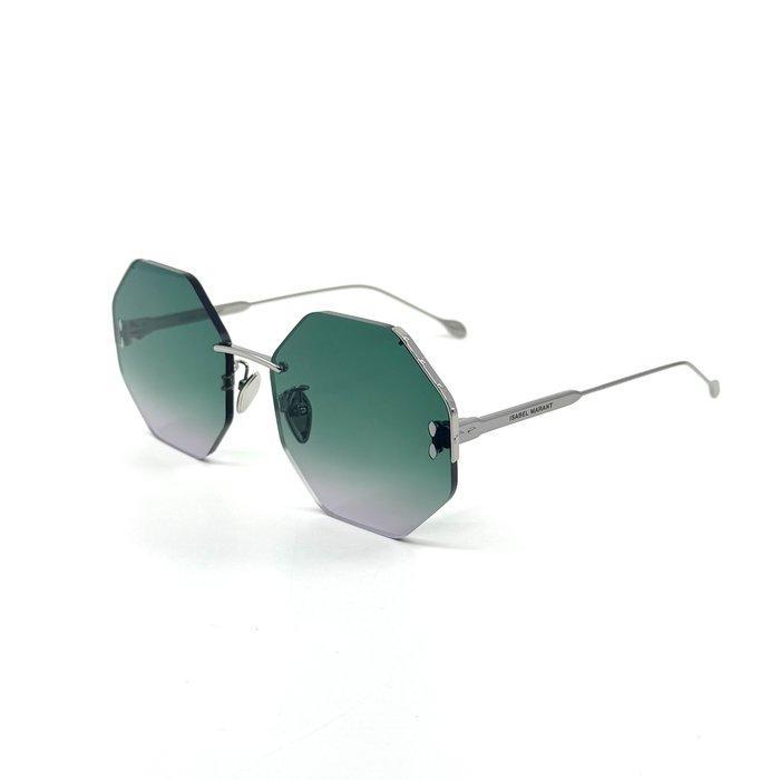 Isabel Marant - *NEW* - Silver Metal - Green Lenses -, Handtassen en Accessoires, Zonnebrillen en Brillen | Dames