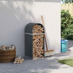 vidaXL Houthouder Antraciet 40x45x100 cm Gegalvaniseerd, Tuin en Terras, Brandhout, Verzenden