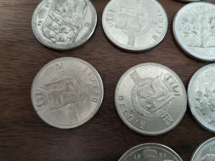 België. 100 Francs 1951, 34 stuks (Zonder Minimumprijs), Postzegels en Munten, Munten | Europa | Niet-Euromunten