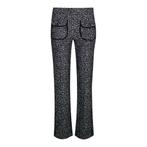 Cambio • zwart witte patched pocket broek • 36, Verzenden