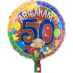 Abraham Helium Ballon 43cm, Hobby en Vrije tijd, Nieuw, Verzenden
