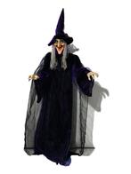 Halloween-figuur Heks, Met Licht Geluid En Beweging 175cm, Nieuw