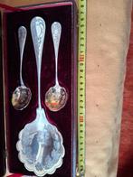 Bestekset (3) - .800 zilver - Zilveren puddingset, Antiek en Kunst