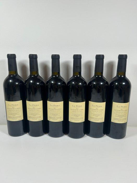 2011 La Peira Las Flors - Languedoc-Roussillon - 6 Flessen, Verzamelen, Wijnen