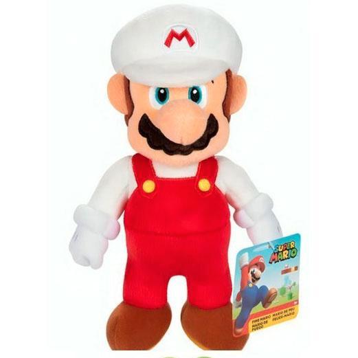 Play by Play Super Mario Pluche 25CM-Fire Mario (Diversen), Kinderen en Baby's, Speelgoed | Knuffels en Pluche, Ophalen of Verzenden