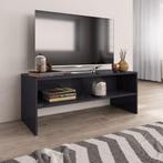 vidaXL Tv-meubel 100x40x40 cm bewerkt hout hoogglans grijs, Verzenden