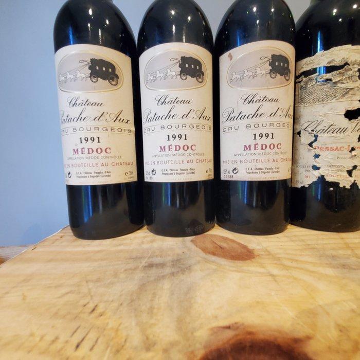 1991 Château Patache d Aux x3 & 1989 Chateau Veyrines x2 -, Collections, Vins