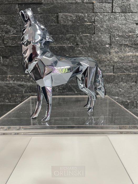 Richard Orlinski (1966) - Wolf Spirit (Pearl Grey Edition), Antiek en Kunst, Kunst | Designobjecten