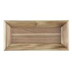 Dienblad | Acaciahout | 380x180x50(h)mm Cambro, Verzenden, Nieuw in verpakking