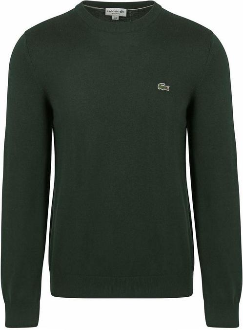 Lacoste Pullover Donkergroen maat Maat 52/54 (L) Heren, Kleding | Heren, Truien en Vesten, Nieuw, Maat 52/54 (L), Verzenden