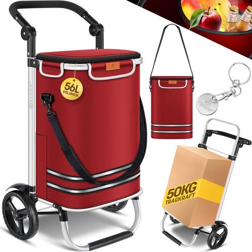 KESSER® Boodschappentrolley met koelvak - Boodschappenwagen, Doe-het-zelf en Bouw, Gereedschap | Overige machines, Verzenden