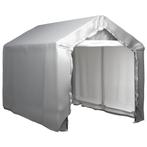 vidaXL Opslagtent 180x300 cm staal grijs, Tuin en Terras, Verzenden, Nieuw