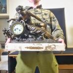 Horloge de table Style Néoclassique En alliage, Marbre -
