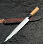 Keukenmes - Japanse stijl. Met de hand gemaakt keukenmes,, Antiek en Kunst