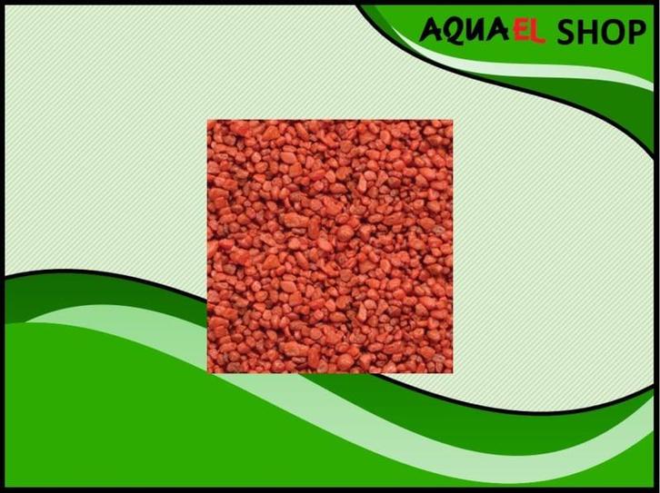 Color gravel red / aquarium grind rood 1KG (Bodembedekking), Dieren en Toebehoren, Vissen | Aquaria en Toebehoren, Nieuw, Verzenden