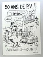 Cromheecke, Luc - 3 Original drawing - Spirou (magazine) -, Nieuw