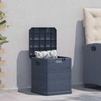 vidaXL Opbergbox 90 L antraciet, Tuin en Terras, Verzenden, Nieuw