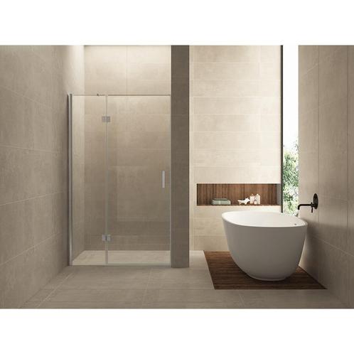 Nis swingdeur Wiesbaden 110x200cm + vast paneel 8mm NANO, Doe-het-zelf en Bouw, Sanitair, Douche, Nieuw, Ophalen of Verzenden