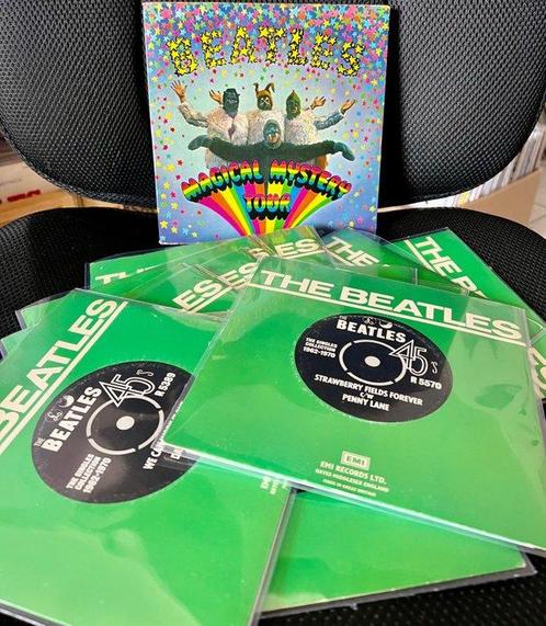 Beatles - Magical Mystery Tour (2x7) 26 PAGES BOOKLET +, Cd's en Dvd's, Vinyl Singles