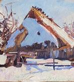 Klimenko Viktor (1932-2018) - Winter Village, Antiek en Kunst, Kunst | Schilderijen | Modern