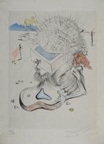 Salvador Dali (1904-1989) - Personnage surréaliste au tiroir, Antiquités & Art