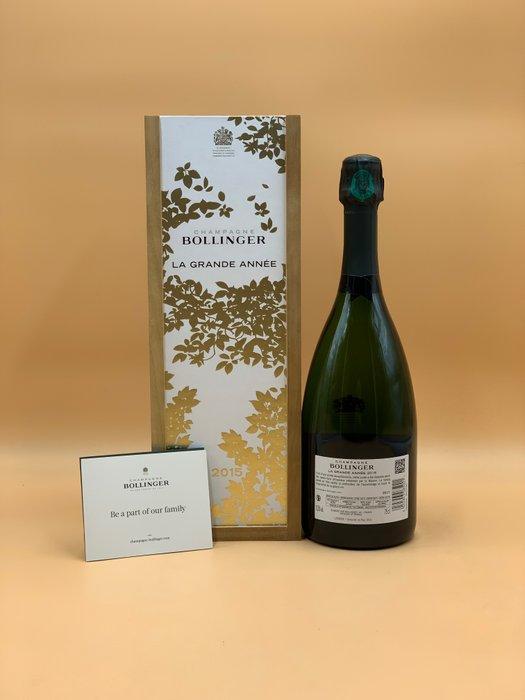 2015 Bollinger, La Grande Année - Champagne Brut - 1, Verzamelen, Wijnen