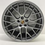 Porsche Macan 20inch RS Spyder Platinium met winterbanden, Auto-onderdelen, Banden en Velgen, Ophalen, Gebruikt, 295 mm, Banden en Velgen