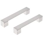 Differnz meubelgreep Tilburg 128 mm mat chroom 2 stuks, Huis en Inrichting, Nieuw