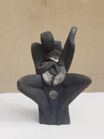 sculptuur, Chitarrista - 23 cm - raku