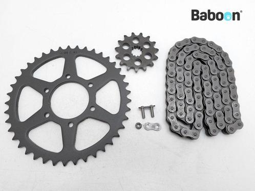 Ketting Set Kawasaki KZ 1000 R R2 1982-1983 (KZ1000R), Motoren, Onderdelen | Kawasaki, Gebruikt, Verzenden