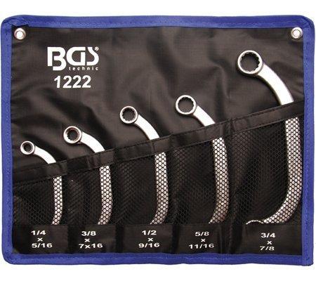 Bgs Technic Startmotor sleutelset, INCH 5 delig U vormig, Auto diversen, Autogereedschap, Verzenden
