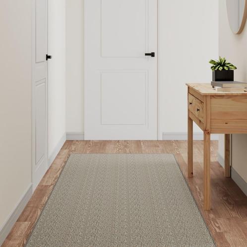 vidaXL Tapijtloper 80x300 cm sisal-look taupe, Huis en Inrichting, Stoffering | Tapijten en Vloerkleden, Nieuw, Verzenden