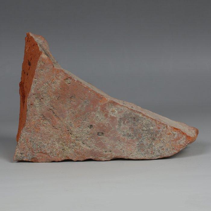 Oud-Romeins Aardewerk Baksteen gestempeld met [E] S A, Verzamelen, Mineralen en Fossielen