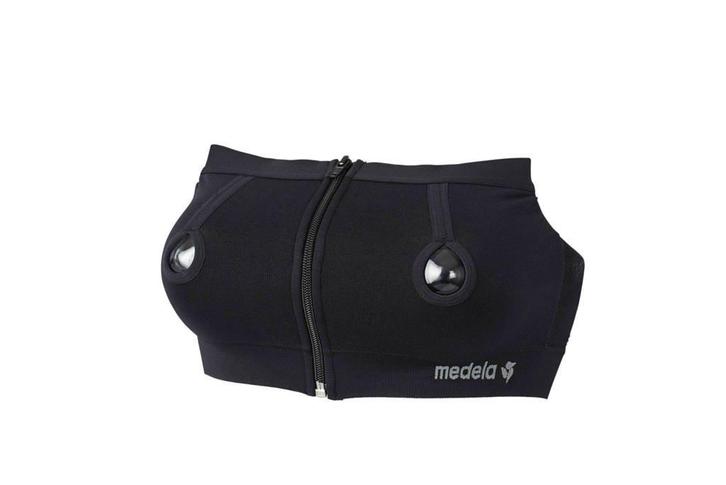 Medela Easy Expression Bustier Zwart L (Baby & Accessoires), Kinderen en Baby's, Babyvoeding en Toebehoren, Nieuw, Verzenden