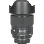 Tweedehands Sigma 20mm f/1.4 DG HSM Art Nikon CM1328, Overige typen, Gebruikt, Ophalen of Verzenden