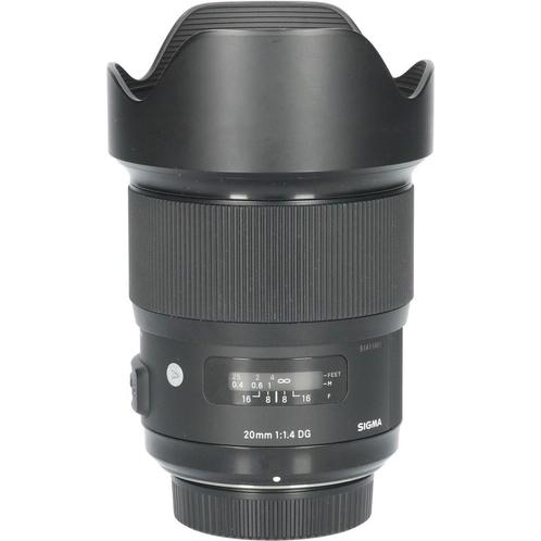 Tweedehands Sigma 20mm f/1.4 DG HSM Art Nikon CM1328, Audio, Tv en Foto, Foto | Lenzen en Objectieven, Overige typen, Gebruikt