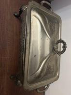 Cocotte - Plaqué(e) argent - Casserole avec chauffe-plat.