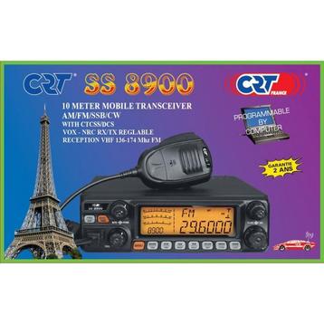 CRTSuperstar8900 10mtr. AM-FM-SSB CB radio met VHF ontvanger beschikbaar voor biedingen