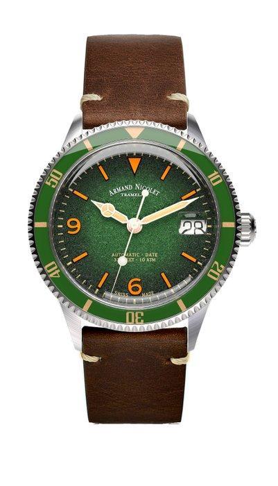 Armand Nicolet - Date - Zonder Minimumprijs - A500AVAA Nieuw, Handtassen en Accessoires, Horloges | Heren