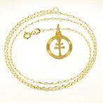 Ketting met hanger - 18 karaat Geel goud