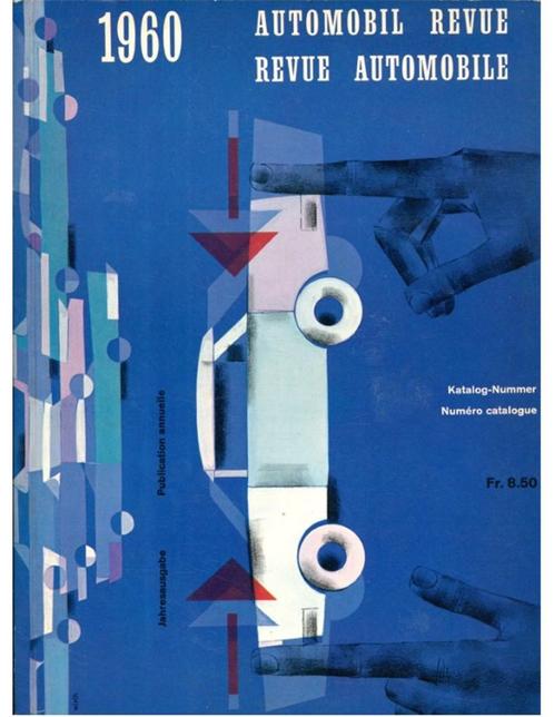 1960 AUTOMOBIL REVUE JAARBOEK DUITS | FRANS, Livres, Autos | Livres, Enlèvement ou Envoi