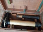 Astronomisch instrument - Hout, Koper, Leder, Metaal