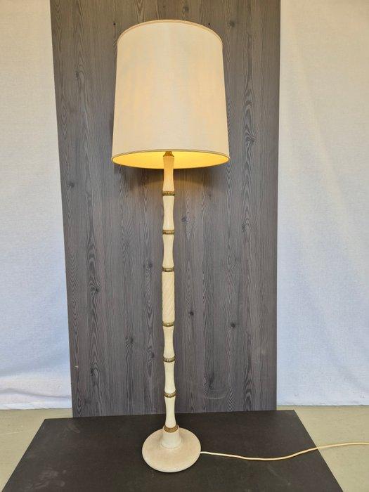 Kolom vloerlamp - Messing, Antiek en Kunst, Curiosa en Brocante