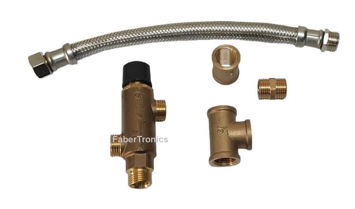 Kit thermostaatklep t.b.v. boiler, Bricolage & Construction, Chauffe-eau & Boilers, Enlèvement ou Envoi