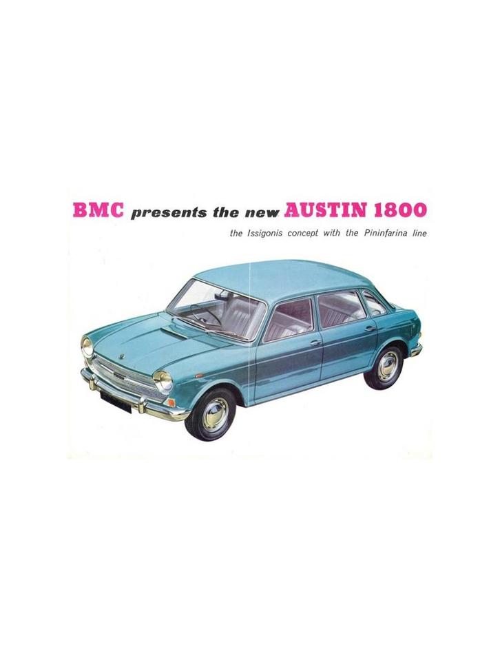 1965 AUSTIN 1800 BROCHURE ENGELS, Livres, Autos | Brochures & Magazines